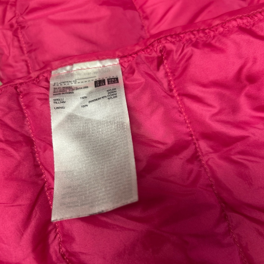 Uniqlo Pink Puffer Jacket - Picture 5 of 5